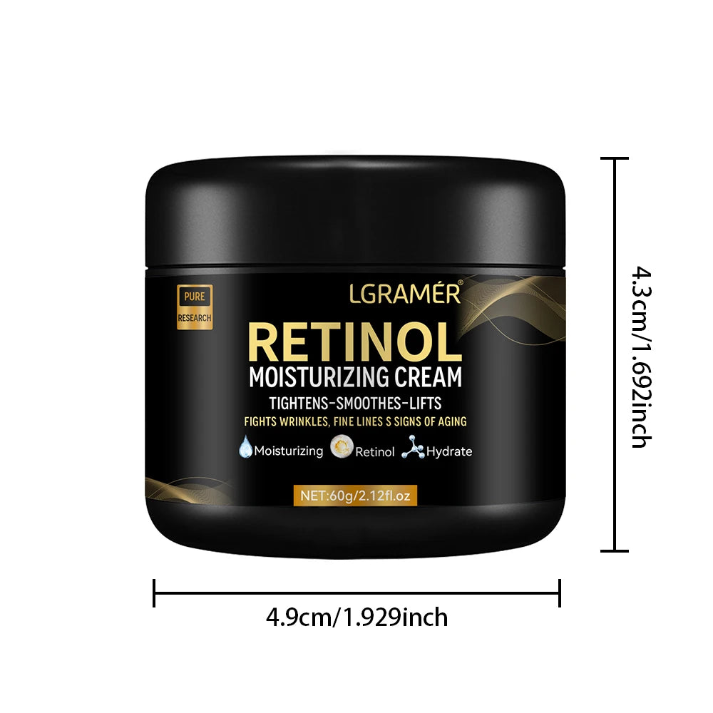 Men's Retinol Face Moisturizer- Anti- Aging & Hydrating Retinol Cream.