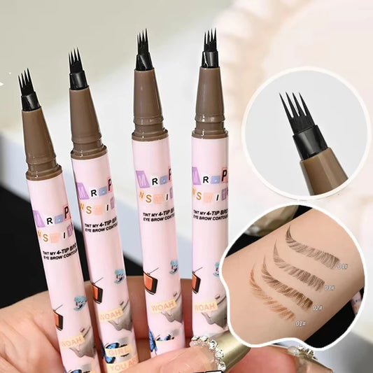 Waterproof Eyebrow Pencil - 4 Prong Tip Long Lasting