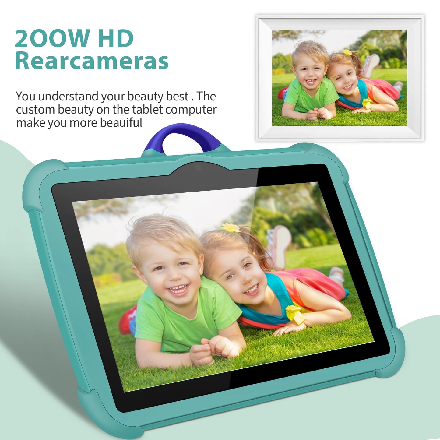 7-inch Kids Learning Tablet Android 13 4GB RAM 64GB ROM Education Table for Children