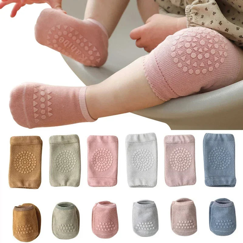 Soft Cotton Anti - Slip Baby Socks - Cartoon Animal Design