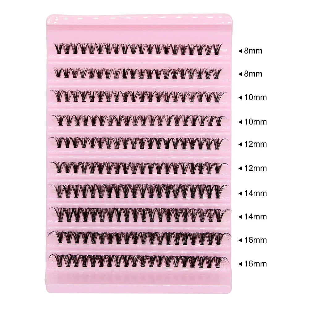 Big Capacity DIY Cluster Lashes 8-16mm