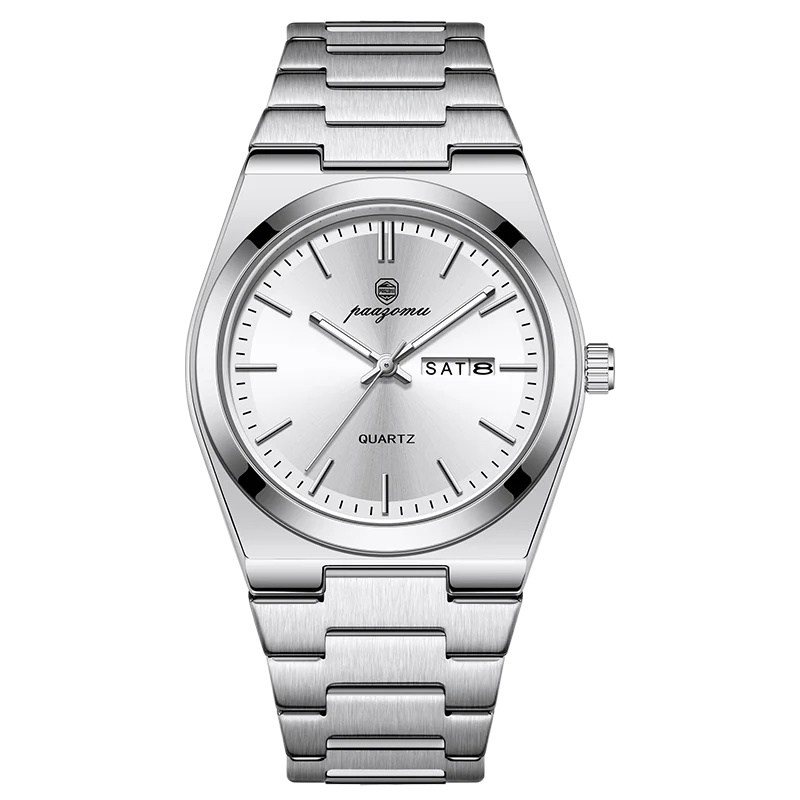 PAAZOMU Luxury Quartz Men's Watch Sport Waterproof Wristwatch