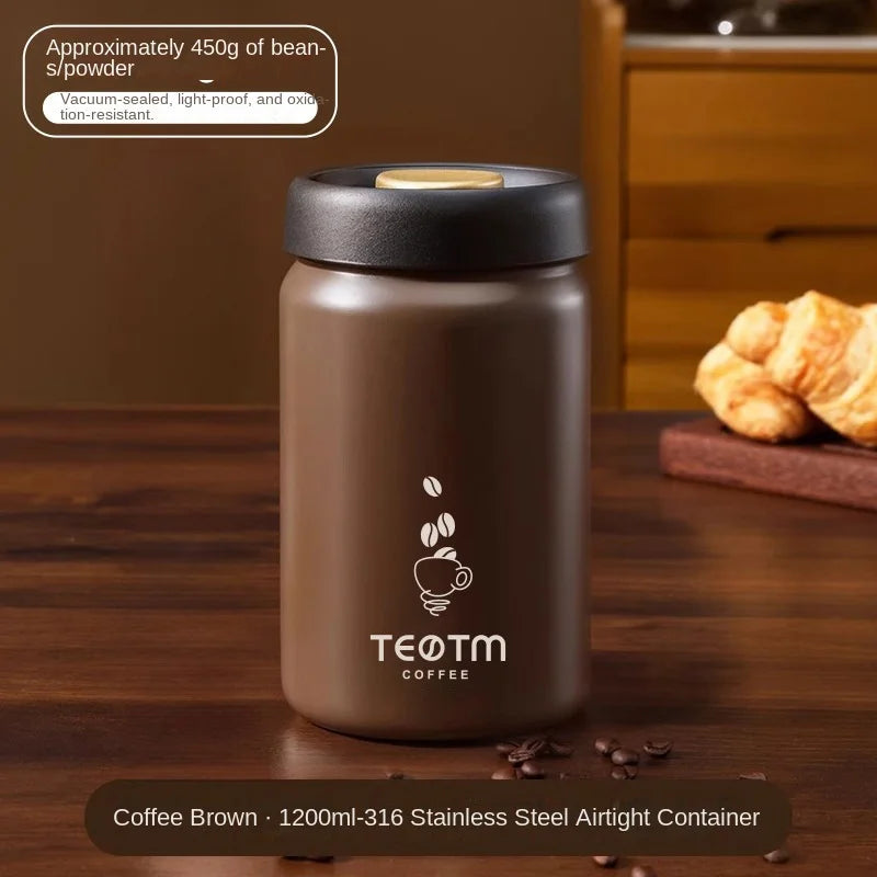 Stainless Steel Vacuum Coffee Storage Container