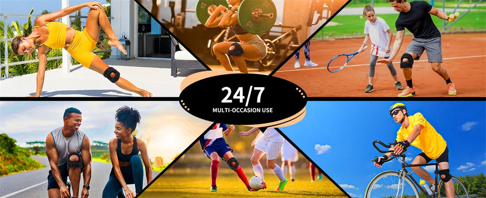 Compression Ankle Support Sleeves - Anti-Sprain Foot Brace for Foot & Heel Comfortable Support