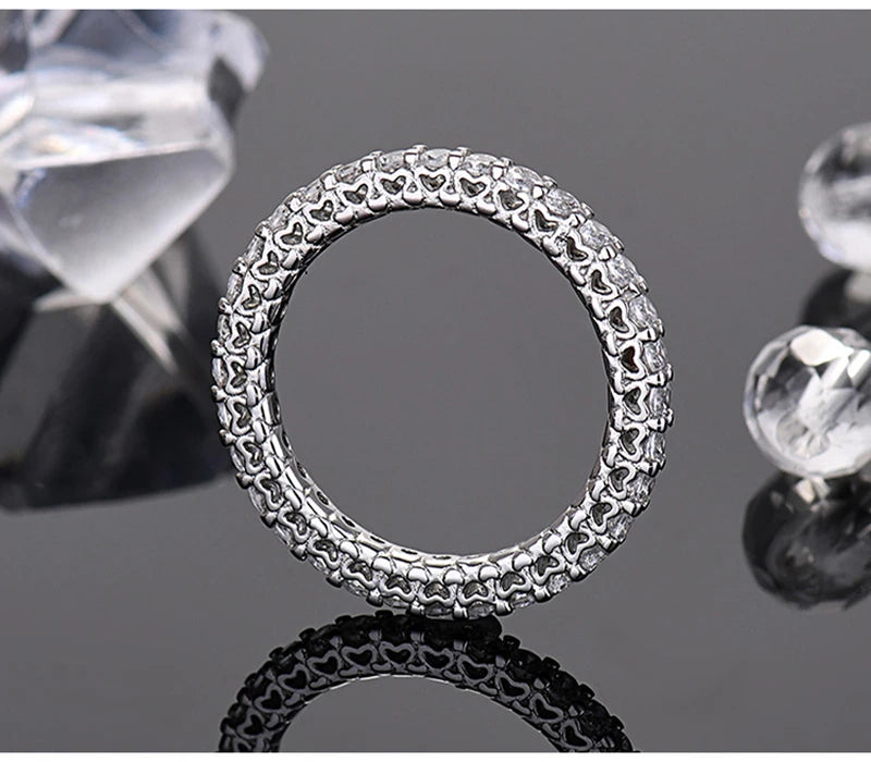 So- Bling S925 Sterling Silver Ring for Women Cubic Zirconia Size 5-9