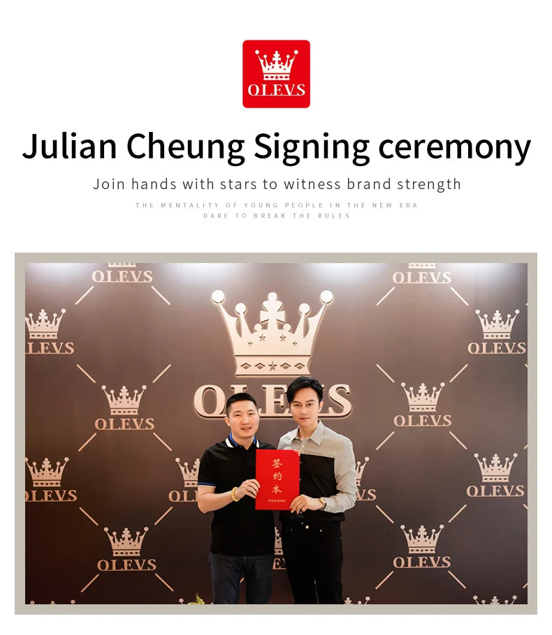 OLEVS Women's Luxury Watch- Elegant Stainless-Steel Timepieces