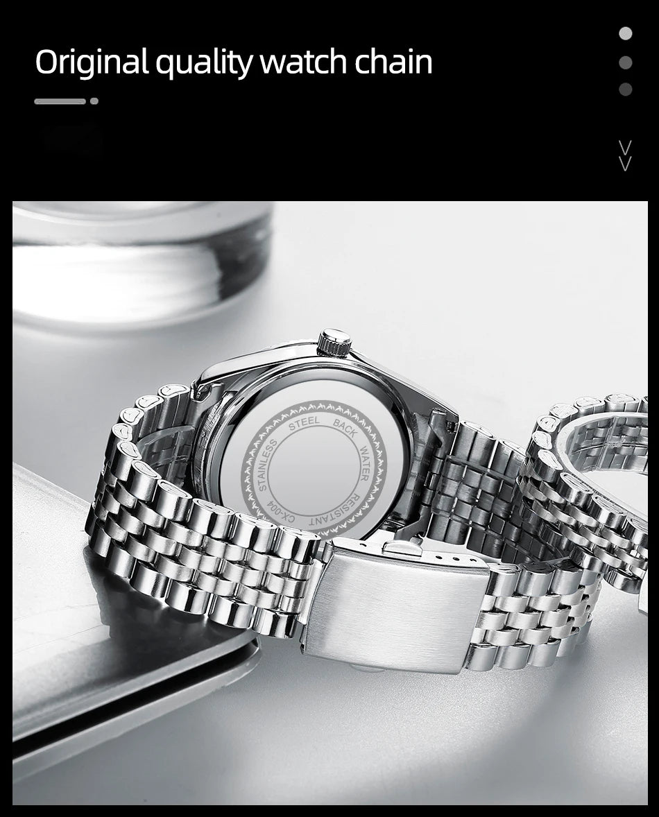 Men's Luxury Sport Watch- Date Display, Casual & Business Style