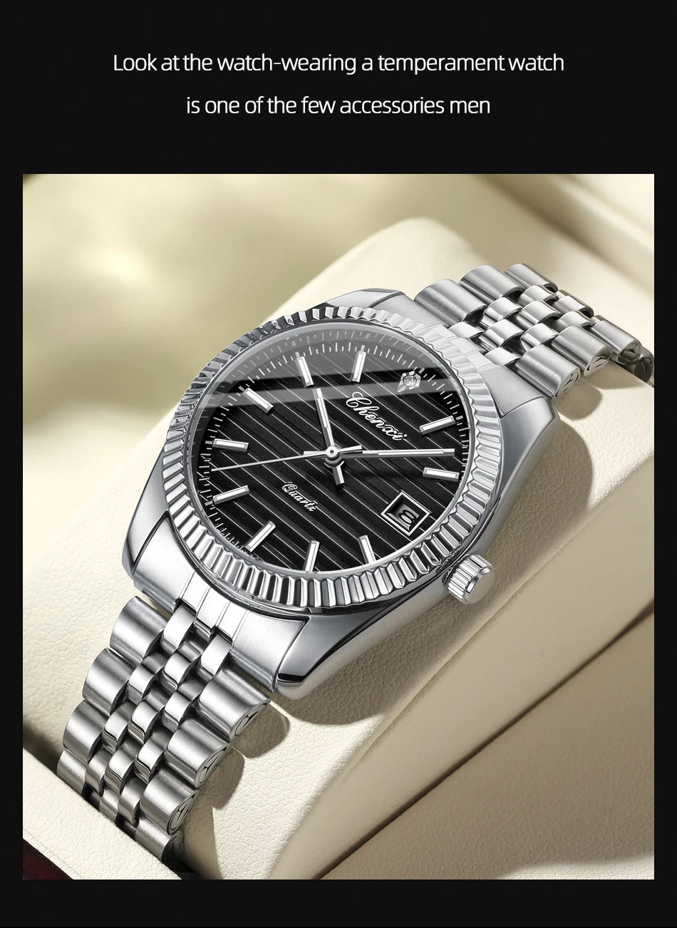 Men's Luxury Sport Watch- Date Display, Casual & Business Style