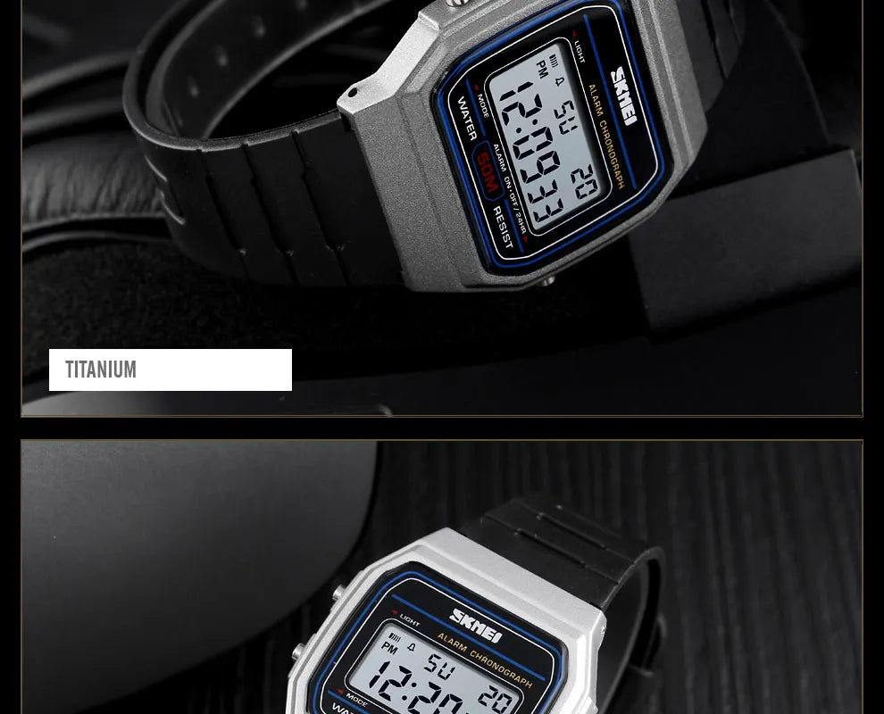 SKIMEI Women's Digital Watch Waterproof Sports Timepiece