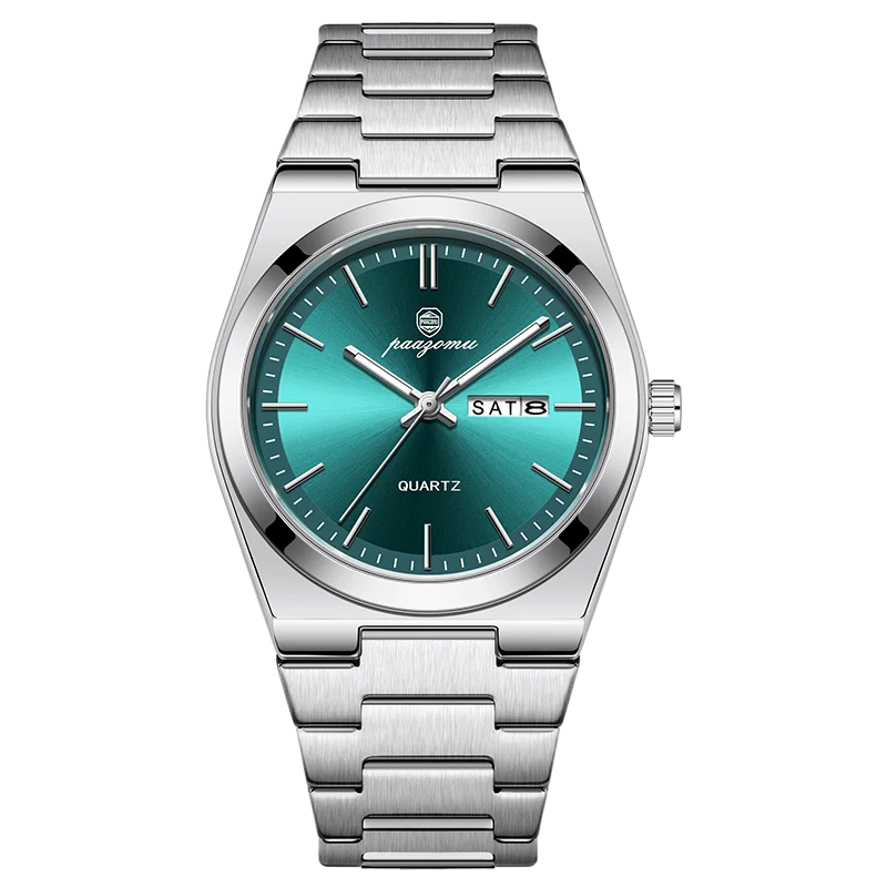 PAAZOMU Luxury Quartz Men's Watch Sport Waterproof Wristwatch