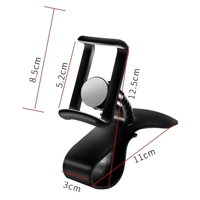 Car Phone Holder Mount- Auto Grip Dashboard Stand for iPhone and Android