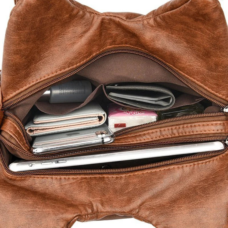 Luxury Soft Pu Leather Crossbody Bag Mini Shoulder & Tote Bag for Women Designer Handbags
