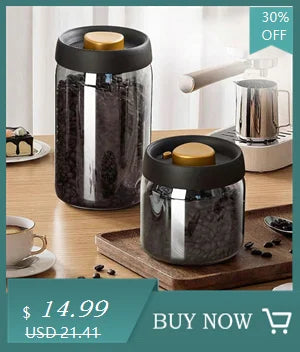 Stainless Steel Vacuum Coffee Storage Container