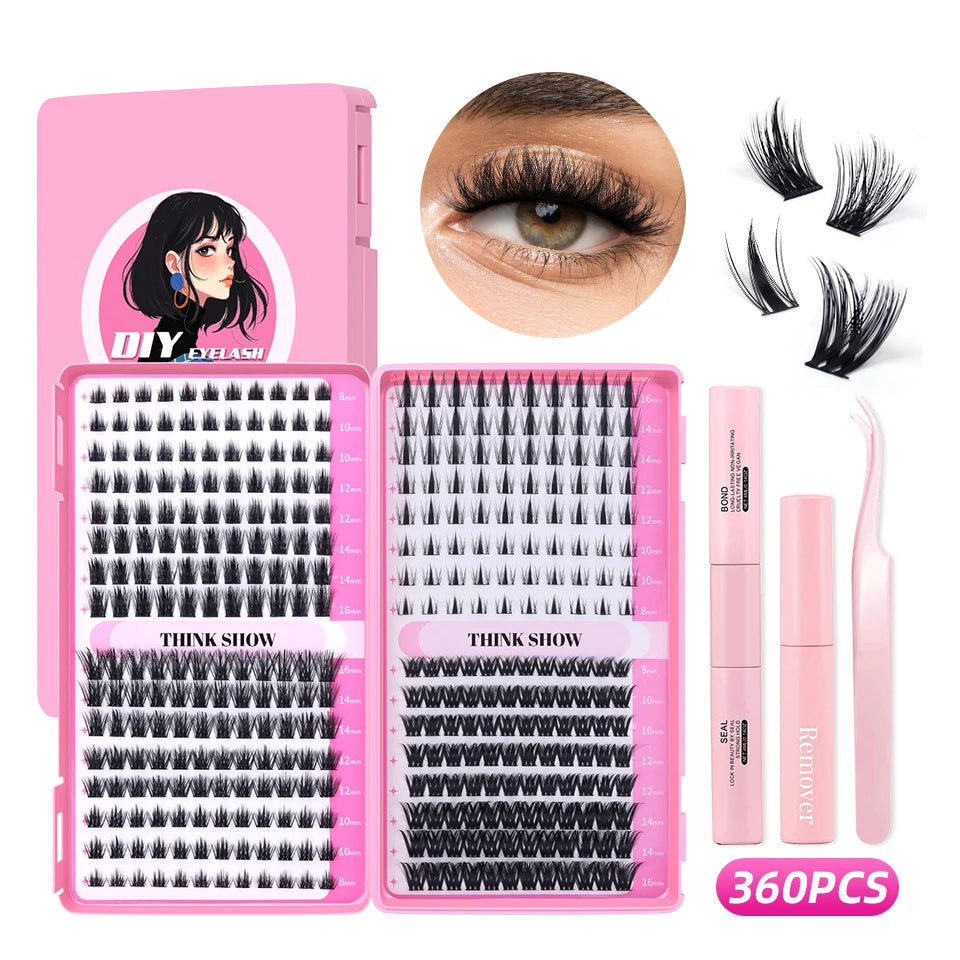 640 - Piece Professional Eyelash Extension Kit