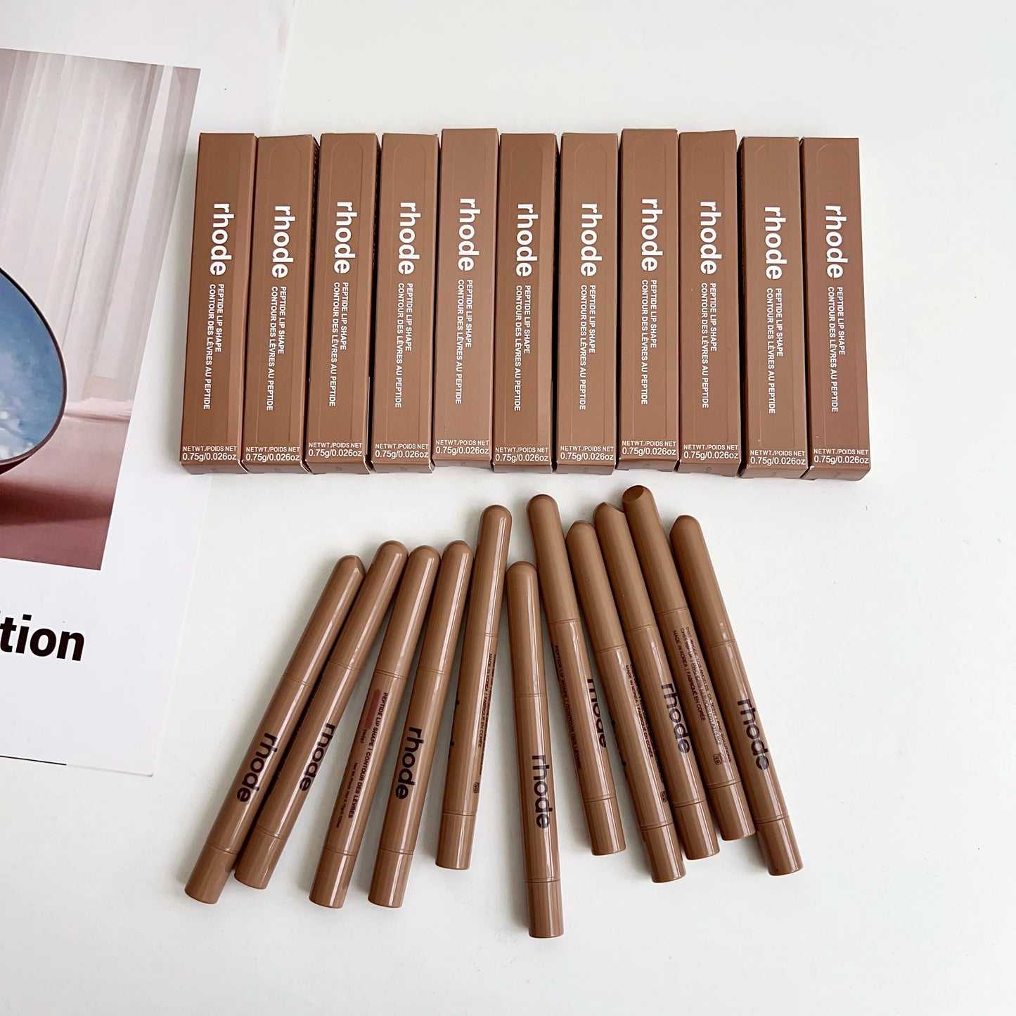 Peptide Lip Liner Pen Long Lasting Lip Shape & Color