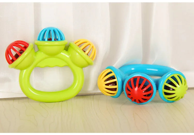 Baby Hand Rattle Ball Toy for Newborns 1-4 PCS