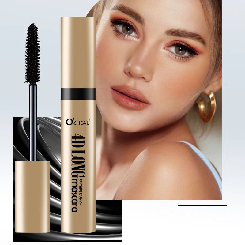 O' Cheal 3D Silk Fiber Mascara Volumizing & Lengthening Black Lash