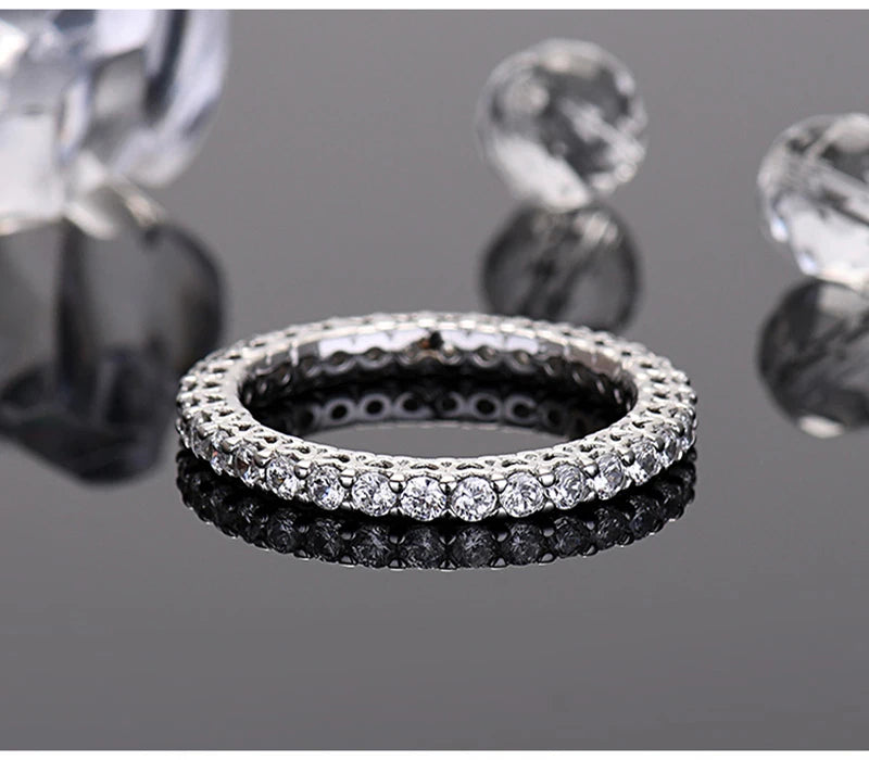 So- Bling S925 Sterling Silver Ring for Women Cubic Zirconia Size 5-9