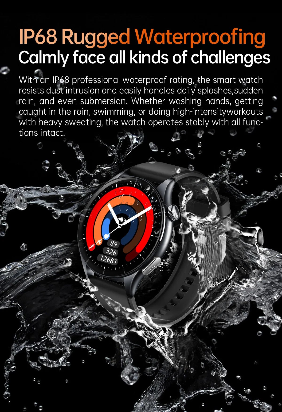 2025 Clinical Grade Laser Therapy Smartwatch - Blood Pressure Heart Rate Monitor