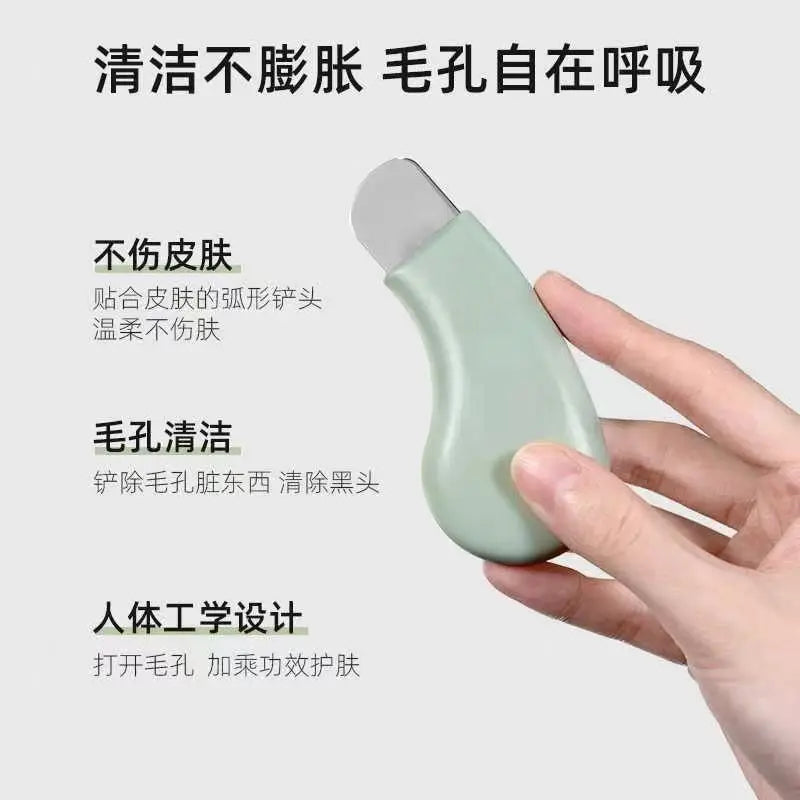 Deep Cleansing Blackhead & Whitehead Removal Tool-Stainless Steel Pore Cleanser for Nose & Face