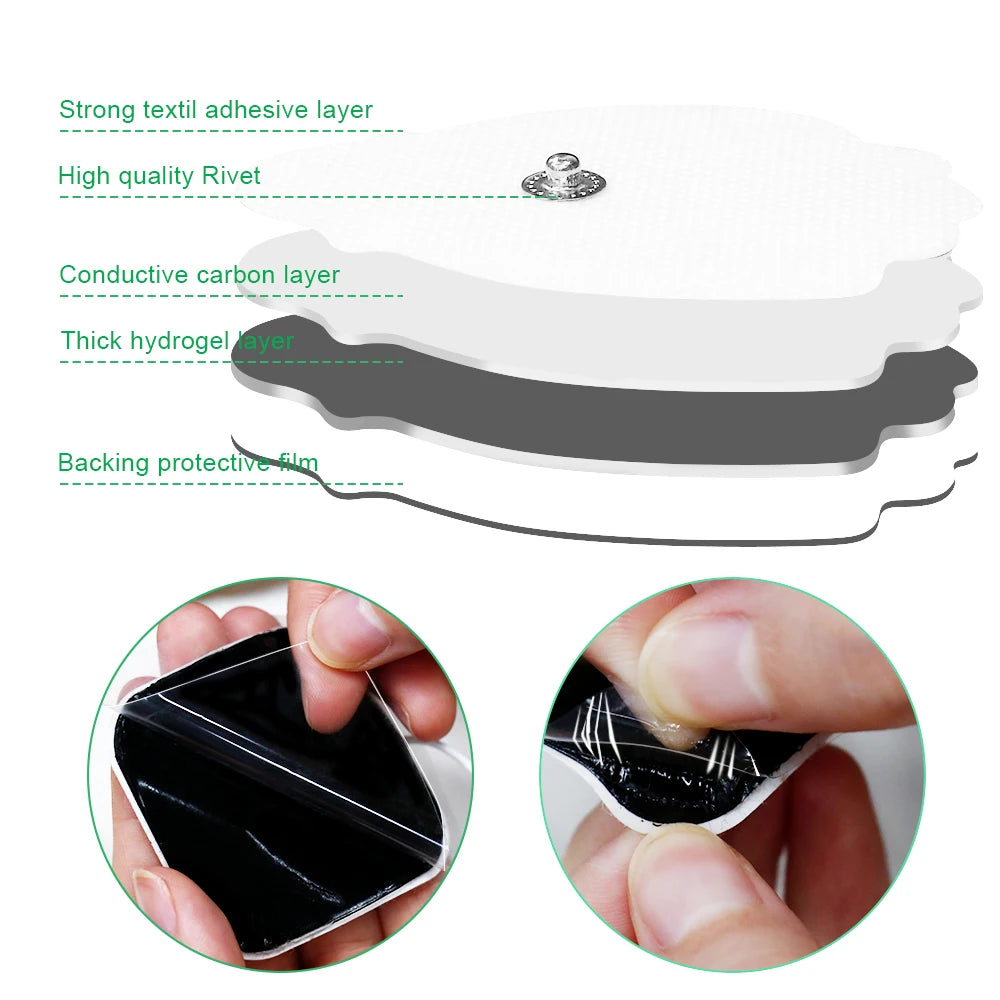 Electrostimulation TENS Electrode Pads EMC Muscle Stimulator Patches