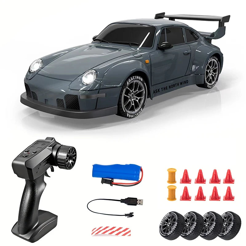 2026 RC Car 1/18 Scale Retro Remote Control Car with Light