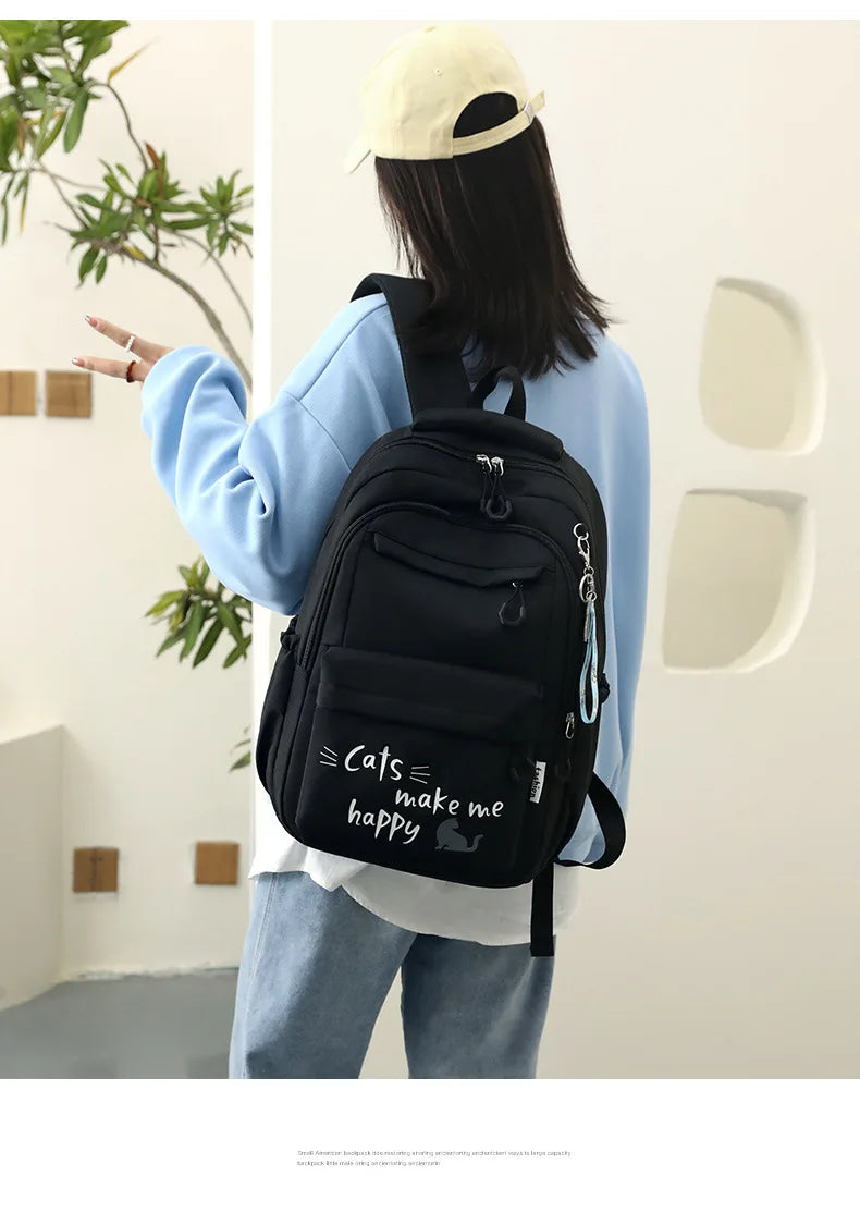 Backpack School Bag- Large Capacity Backpack for Kid's & Student
