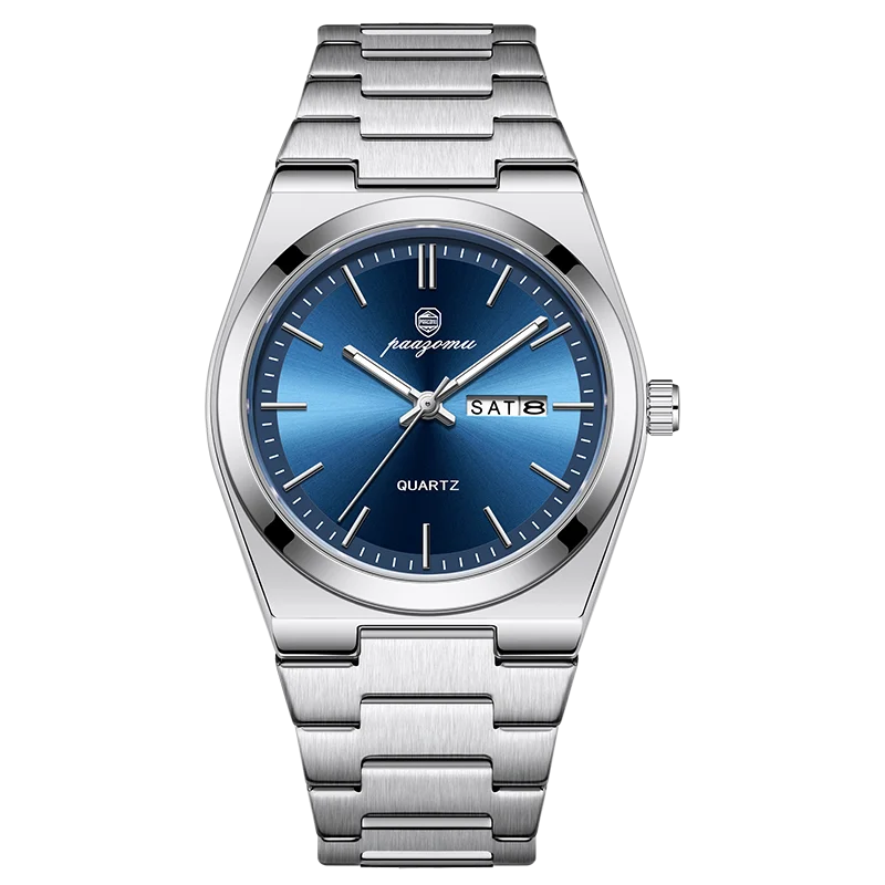 PAAZOMU Luxury Quartz Men's Watch Sport Waterproof Wristwatch