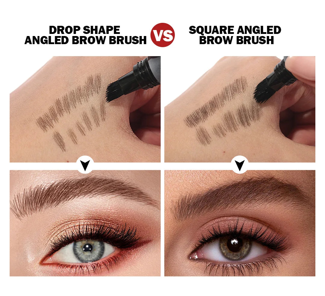 Waterproof Eyebrow Pencil - 4 Prong Tip Long Lasting