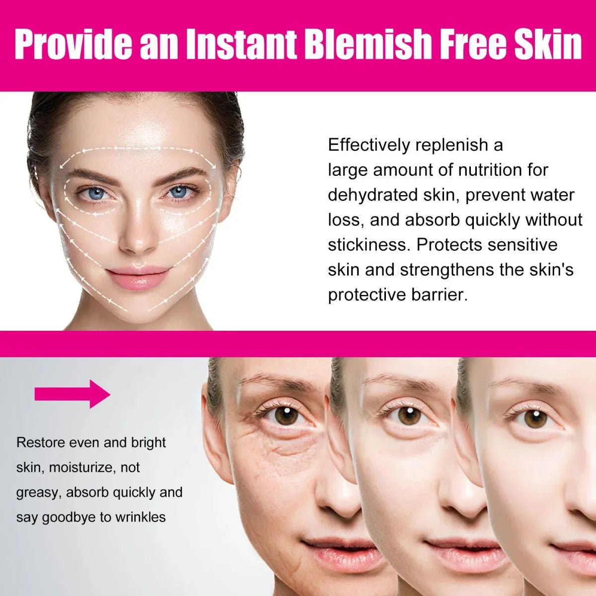Retinol Face Cream Anti-Aging Remove Working, Firming & Lifting