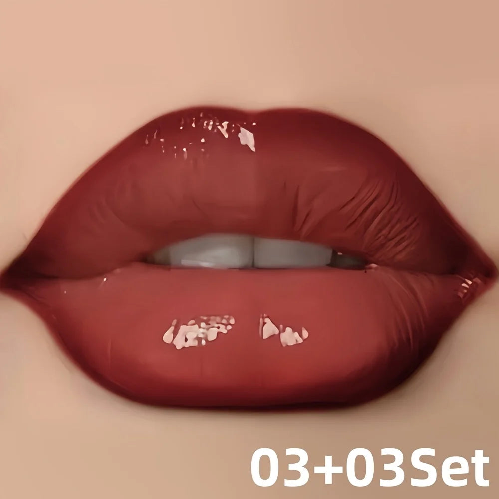 Long- Lasting Matte Lip Liner Set -Precision 3D Dewy Look in Multiple Shades