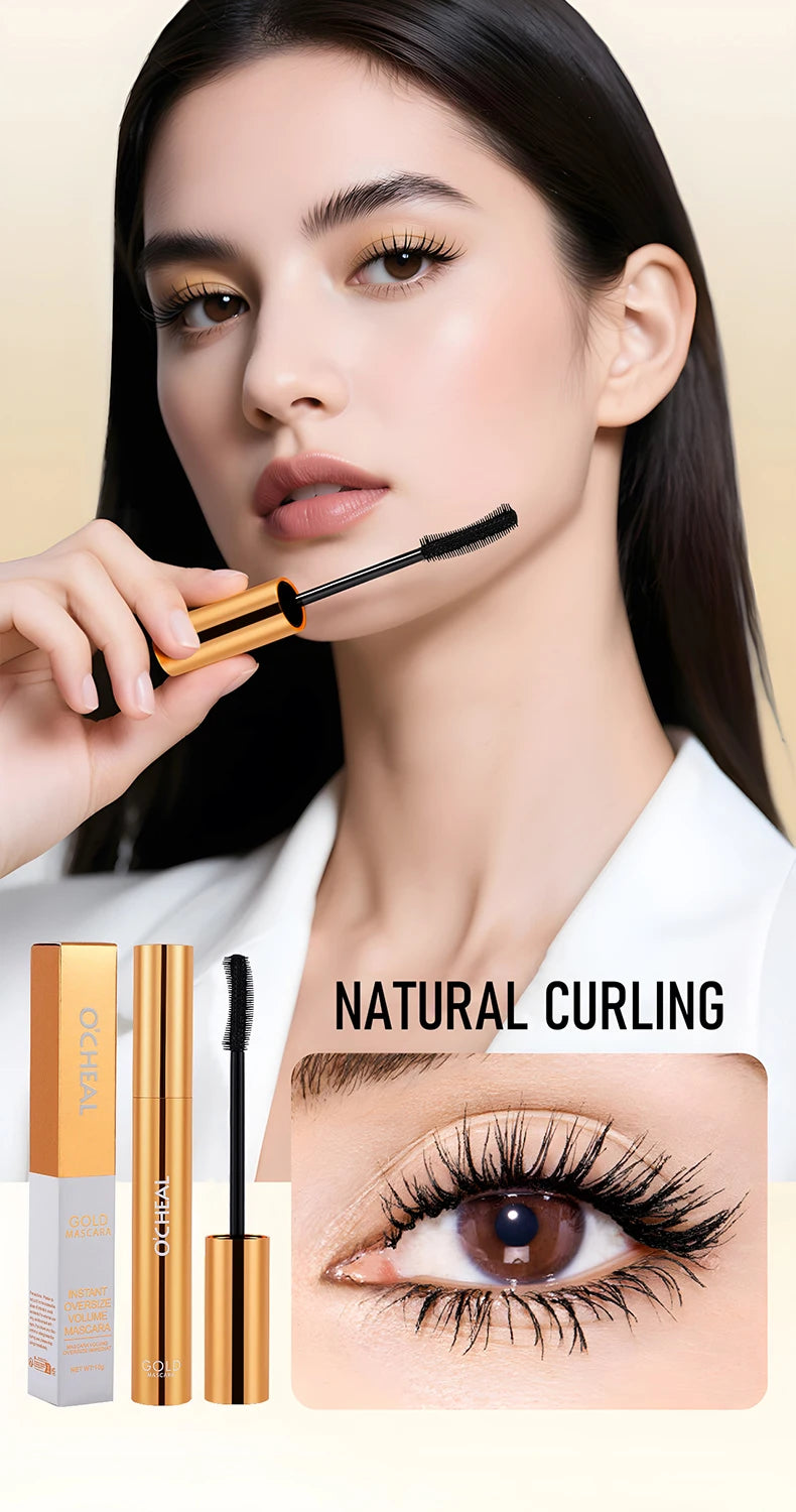 O' Cheal 3D Silk Fiber Mascara Volumizing & Lengthening Black Lash