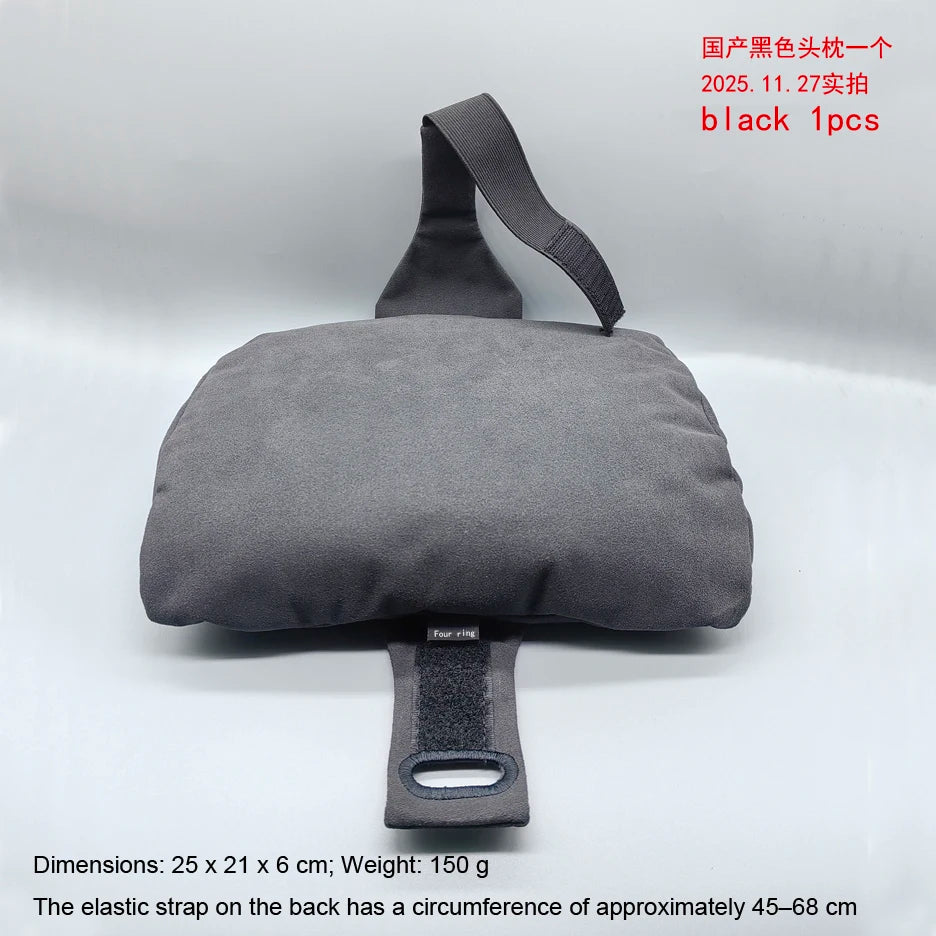 Car Seat Neck Support Pillow- Soft Headrest Cushion for Driver & Passenger