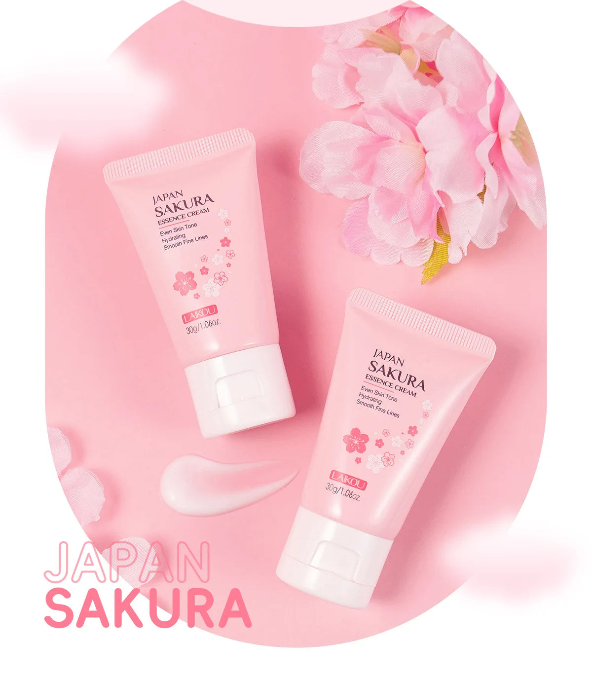 LAIKOU Sakura Face Cream - Brightening & Moisturizing 30g
