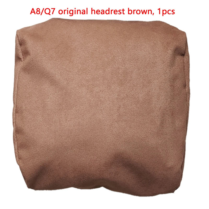 Car Seat Neck Support Pillow- Soft Headrest Cushion for Driver & Passenger