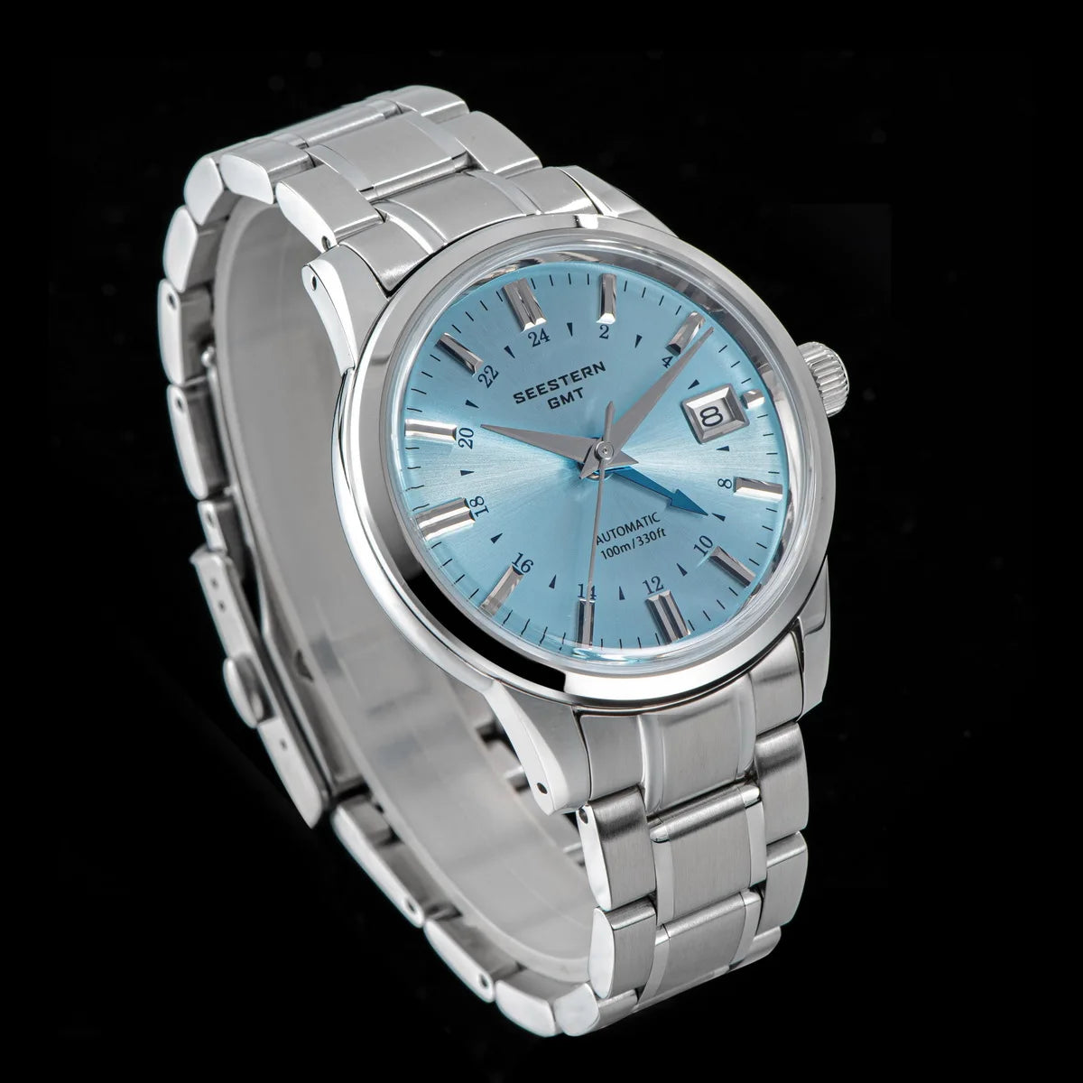 SEESTERN GMT Men of Watch Automatic NH34 Movement