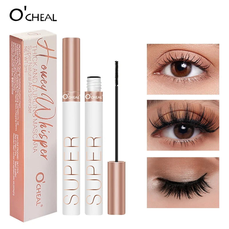 O' Cheal 3D Silk Fiber Mascara Volumizing & Lengthening Black Lash