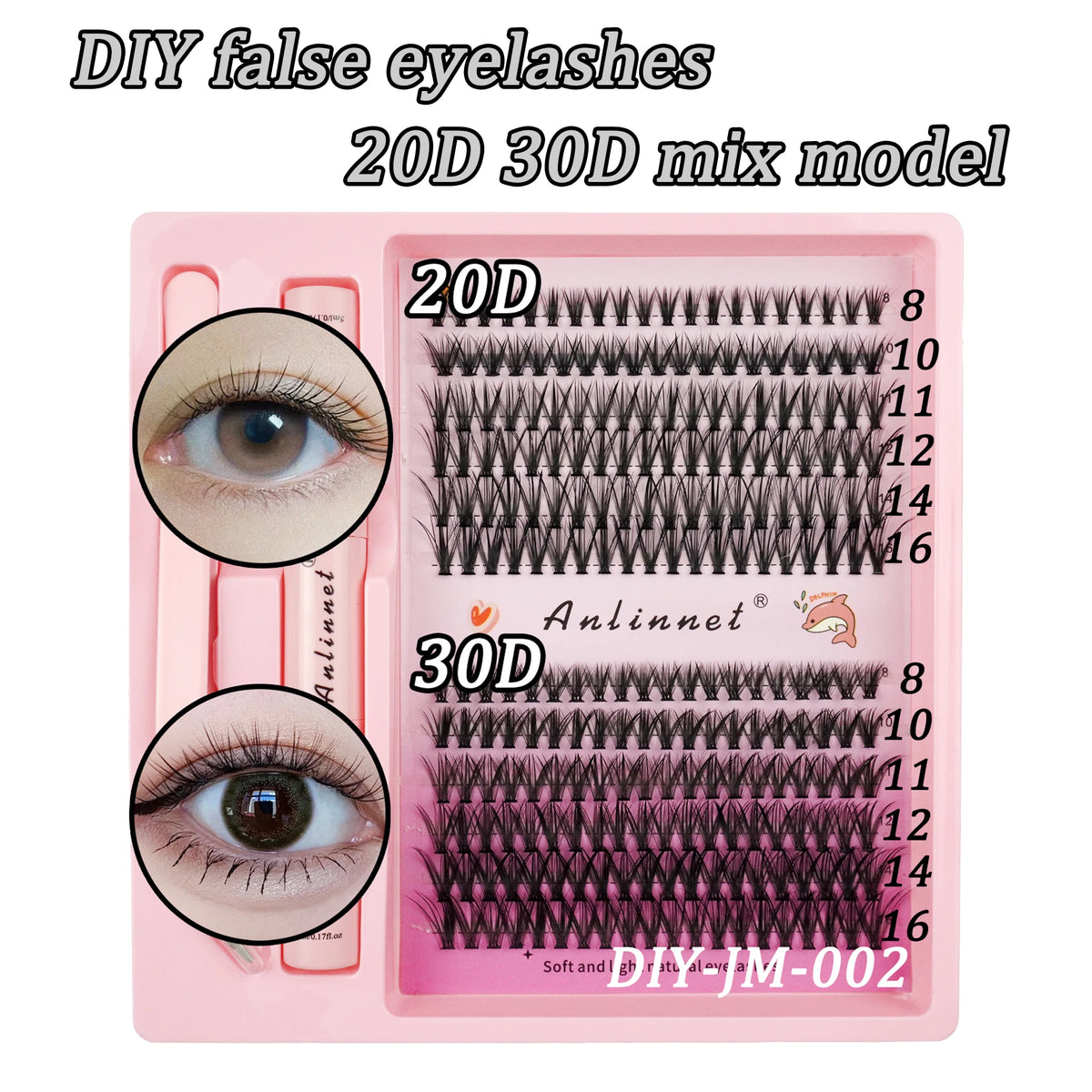 DIY Lash Clusters - 8- 15mm