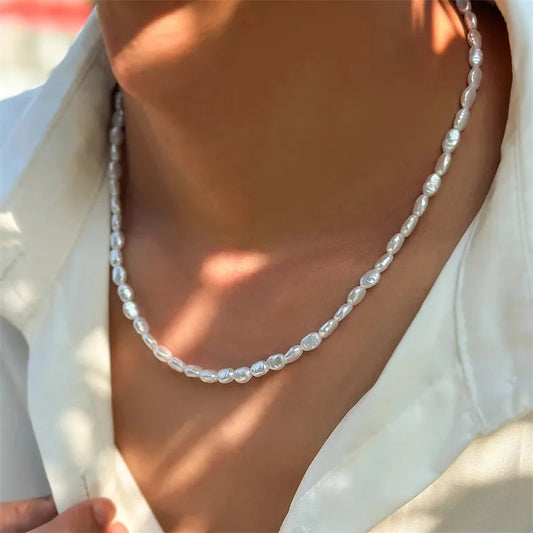 Fashion Pearl Choker Necklace for Women