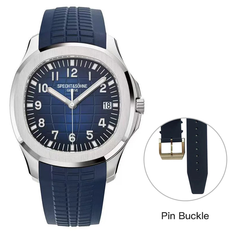 Specht & Shone Automatic Mechanical Sport Watch - Sapphire Crytal, Luminous 50M Waterproof
