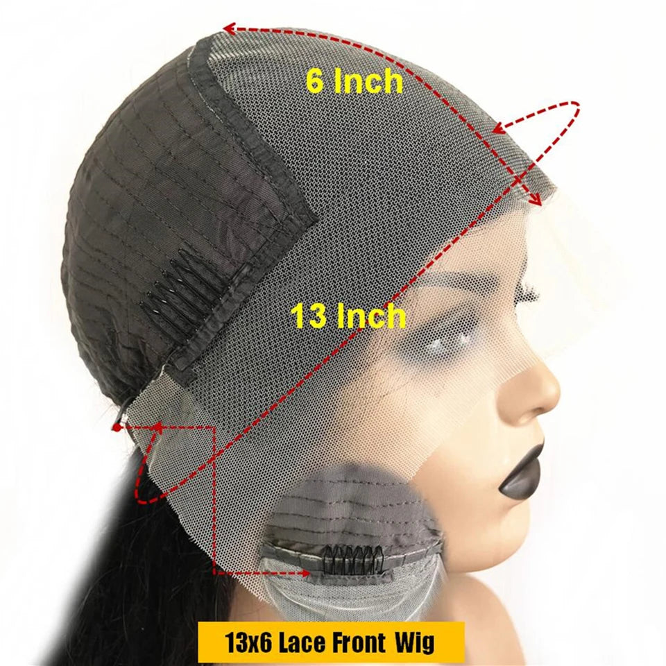 Body Wave Ombre Blond Wig 13x4 / 13x6 Lace Front Human Hair Wig