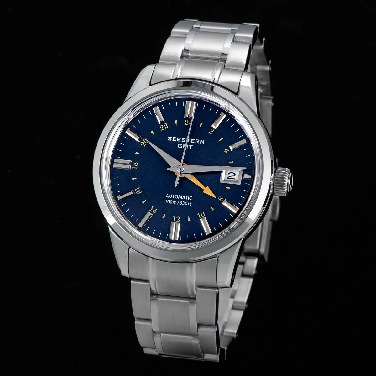 SEESTERN GMT Men of Watch Automatic NH34 Movement
