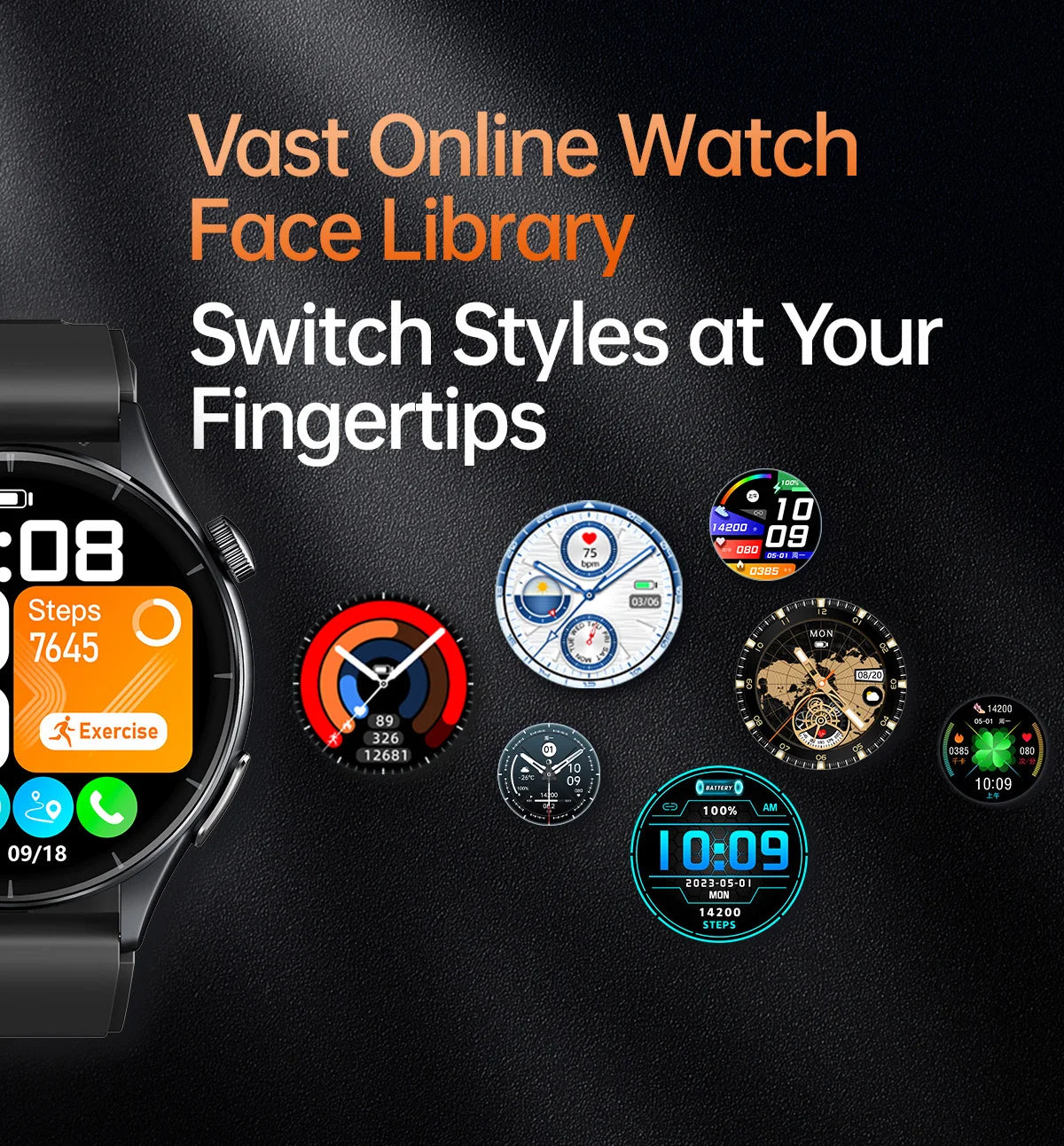 2025 Clinical Grade Laser Therapy Smartwatch - Blood Pressure Heart Rate Monitor