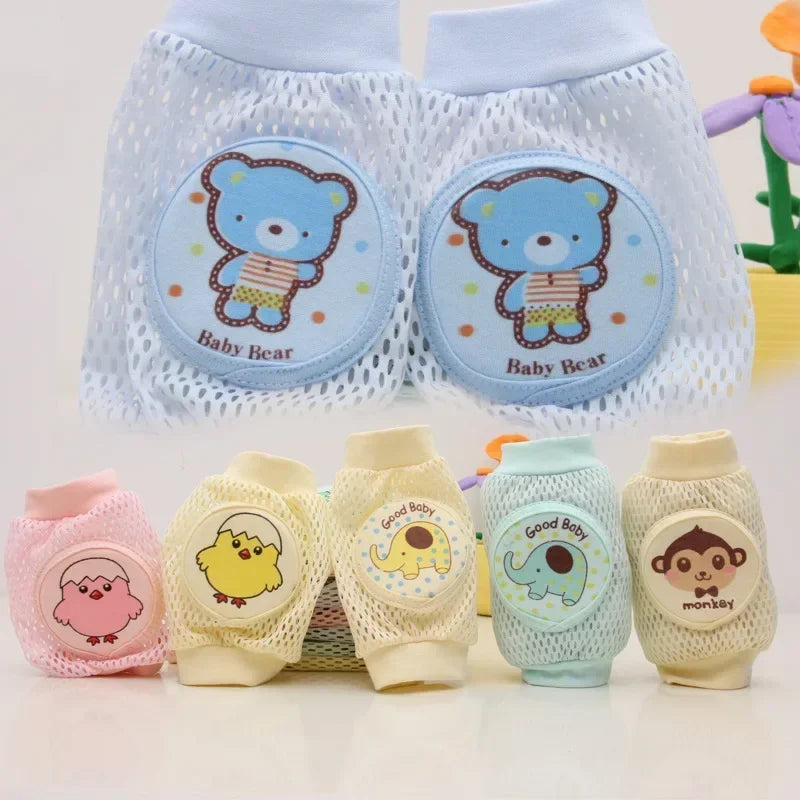 Baby Knee Pads Mesh Protector - Leg Warmers for Crawling