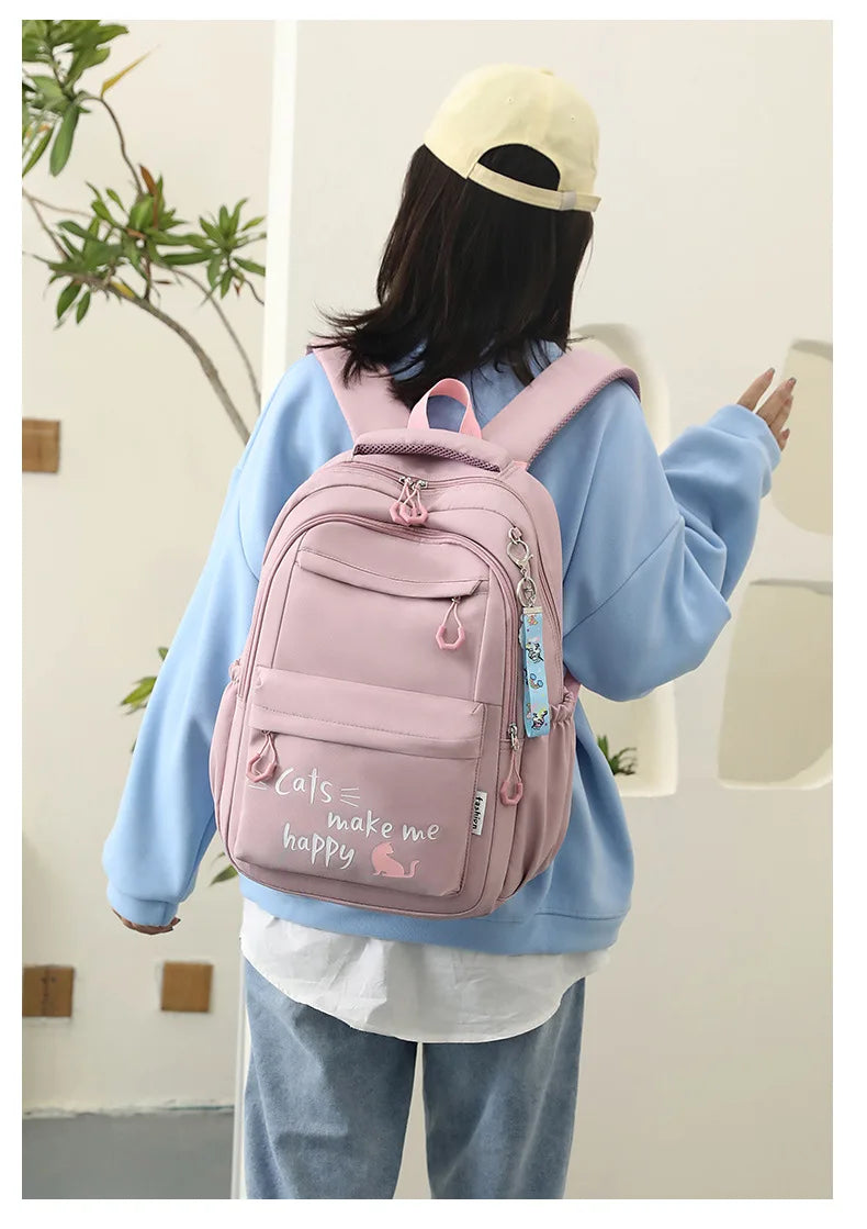 Backpack School Bag- Large Capacity Backpack for Kid's & Student
