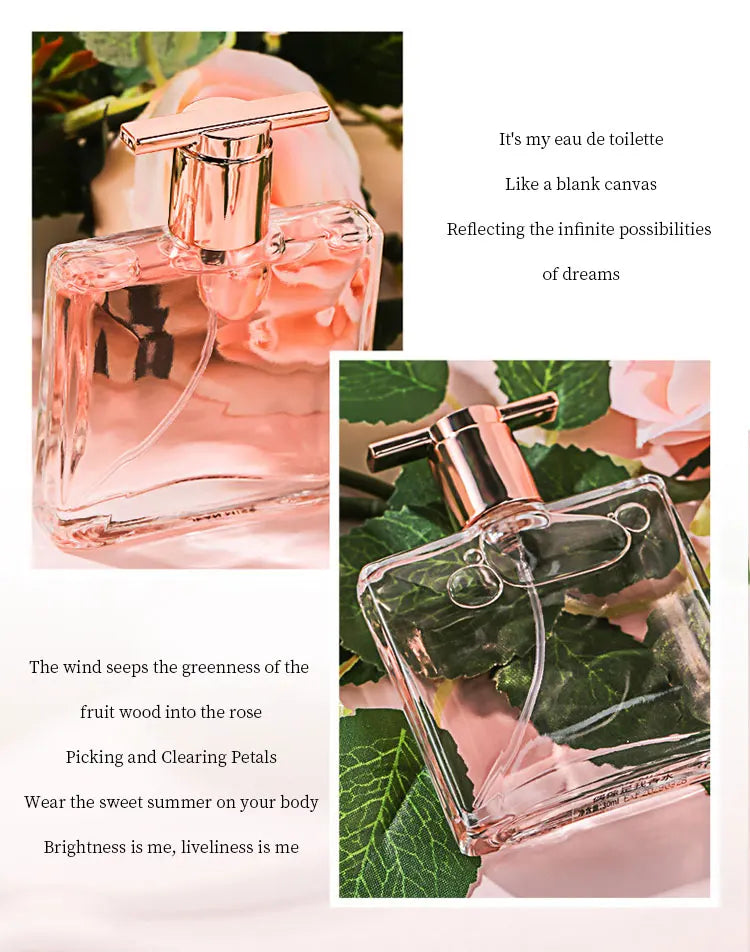 Hot Sale 50ml Eau De Parfum Spray Sweet Fruit Floral Notes Long Lasting Energetic Romantic Idol Perfume for Women