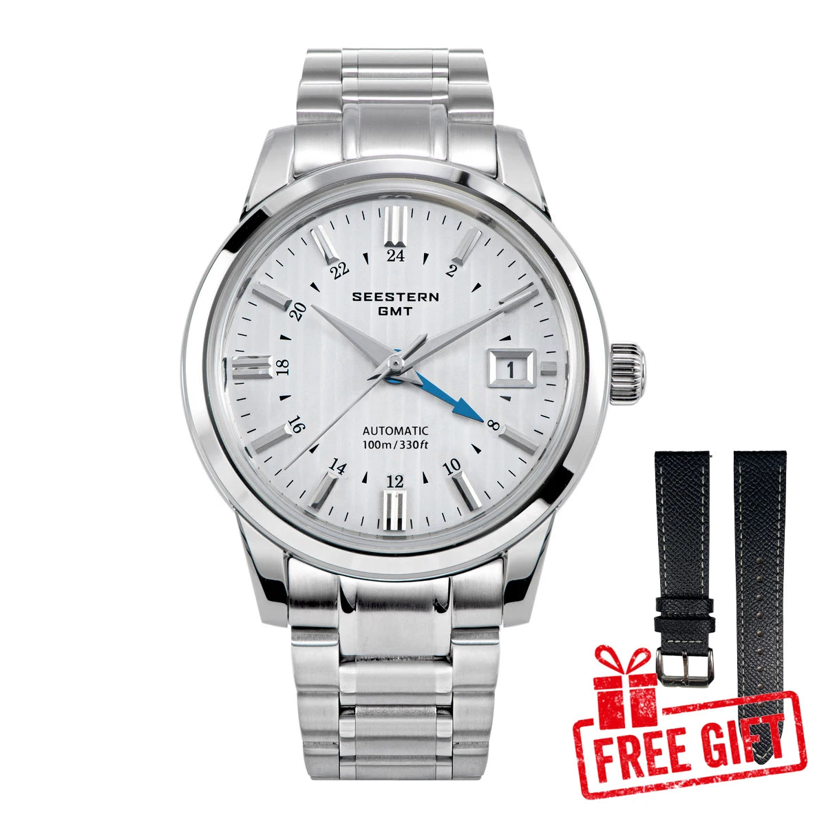 SEESTERN GMT Men of Watch Automatic NH34 Movement