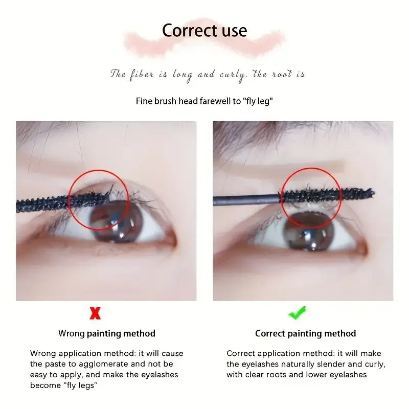 Silk Fiber Curling Mascara Lengthening & Volumizing