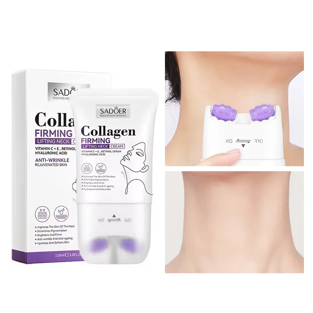 Collagen neck cream face lifting and firming eliminate neck wrinkles moisturizing neck cream fine line moisturizing cream