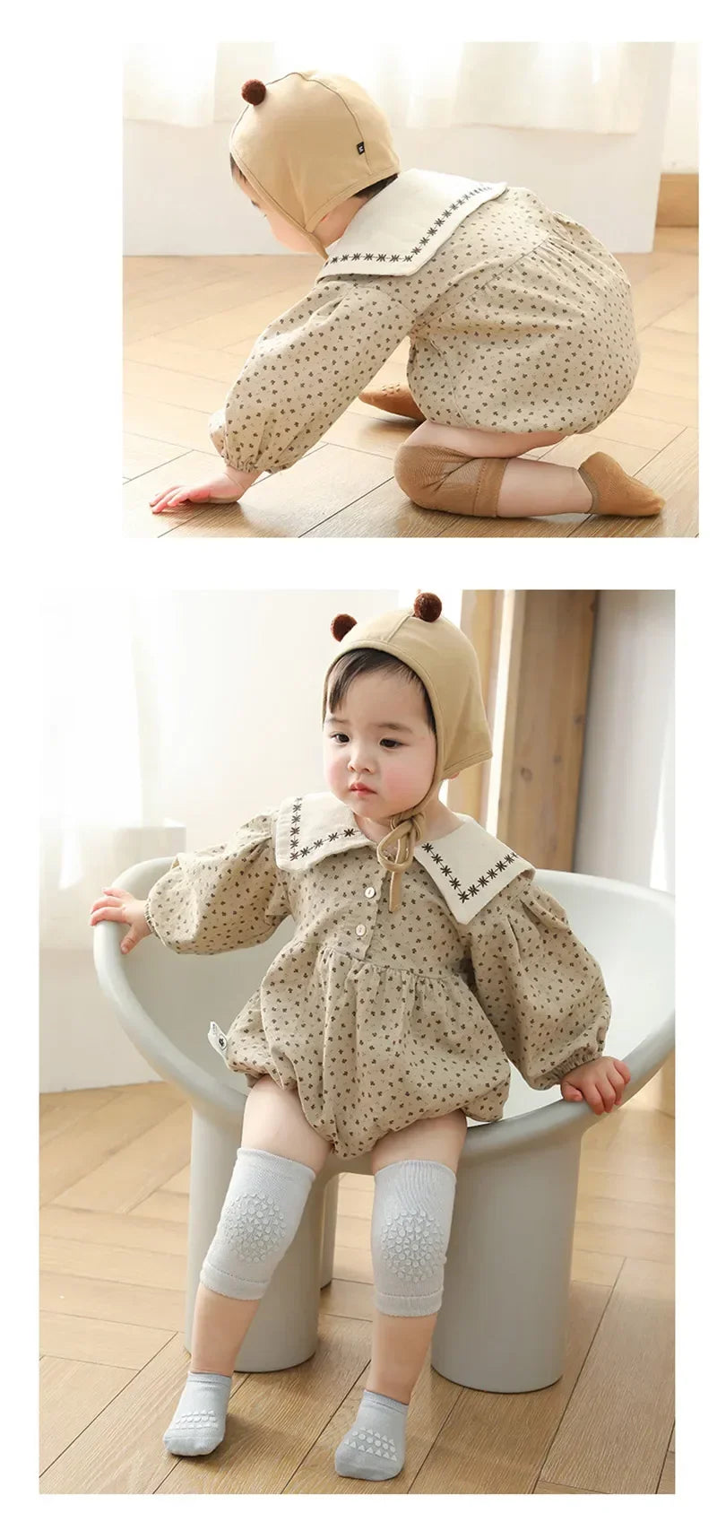 Soft Cotton Anti - Slip Baby Socks - Cartoon Animal Design